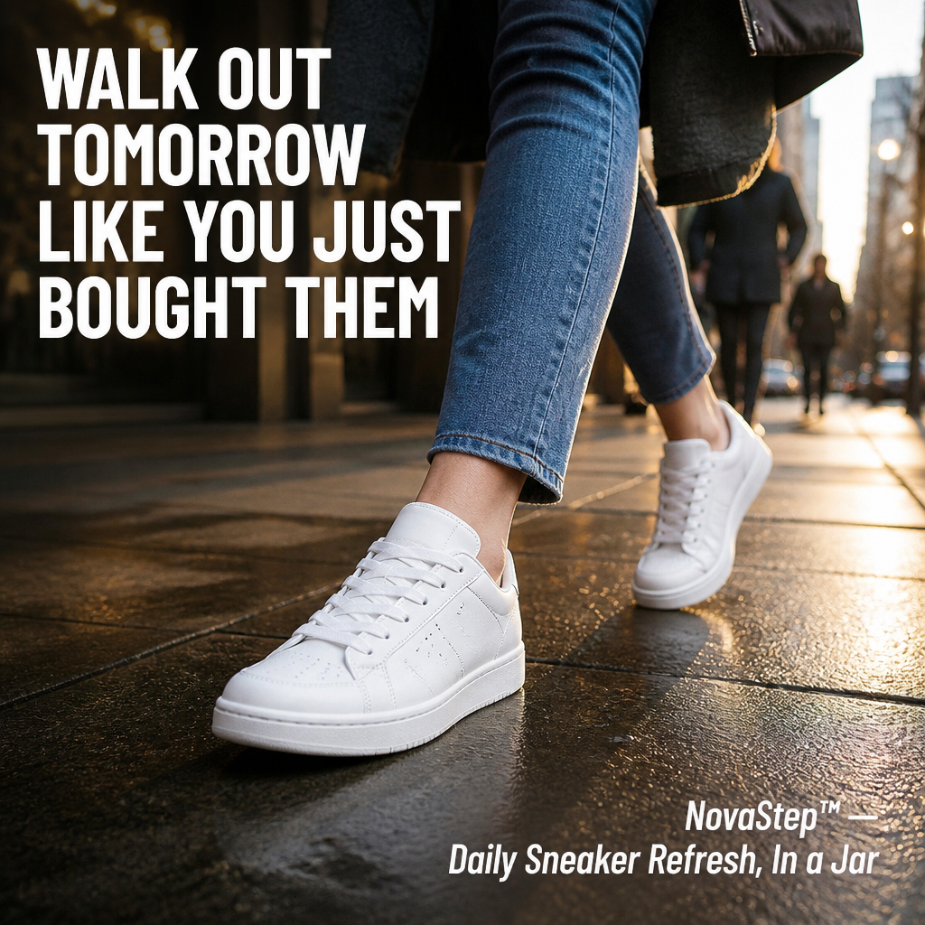 RevitaShine™ Cleaning Cream — Instantly Erase Dirt and Yellowing for Sneakers That Look Brand New