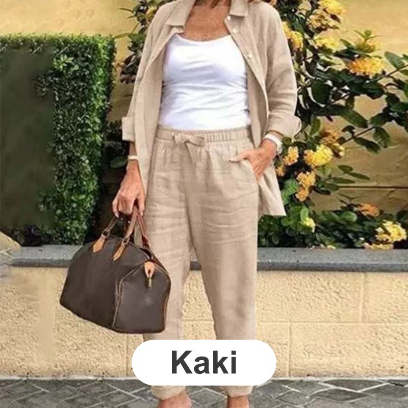 Zephora™ Cotton-Linen Set — Unlock Effortless Comfort That Keeps You Cool and Stylish All Day