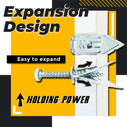 IronGrip™ Anchors — Hang Heavy with Rock-Solid Strength and Zero Wall Damage