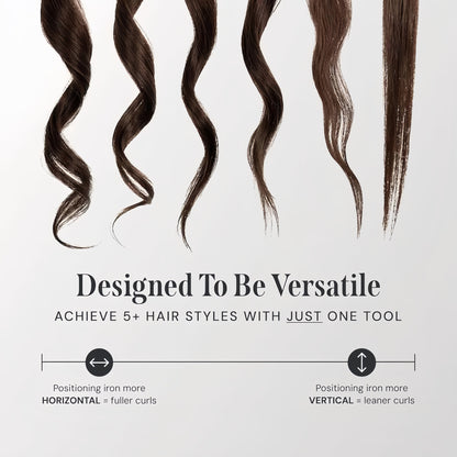 LumaCurl™ 2-in-1 Styler — Unlock Stunning Styles Fast with Zero Damage