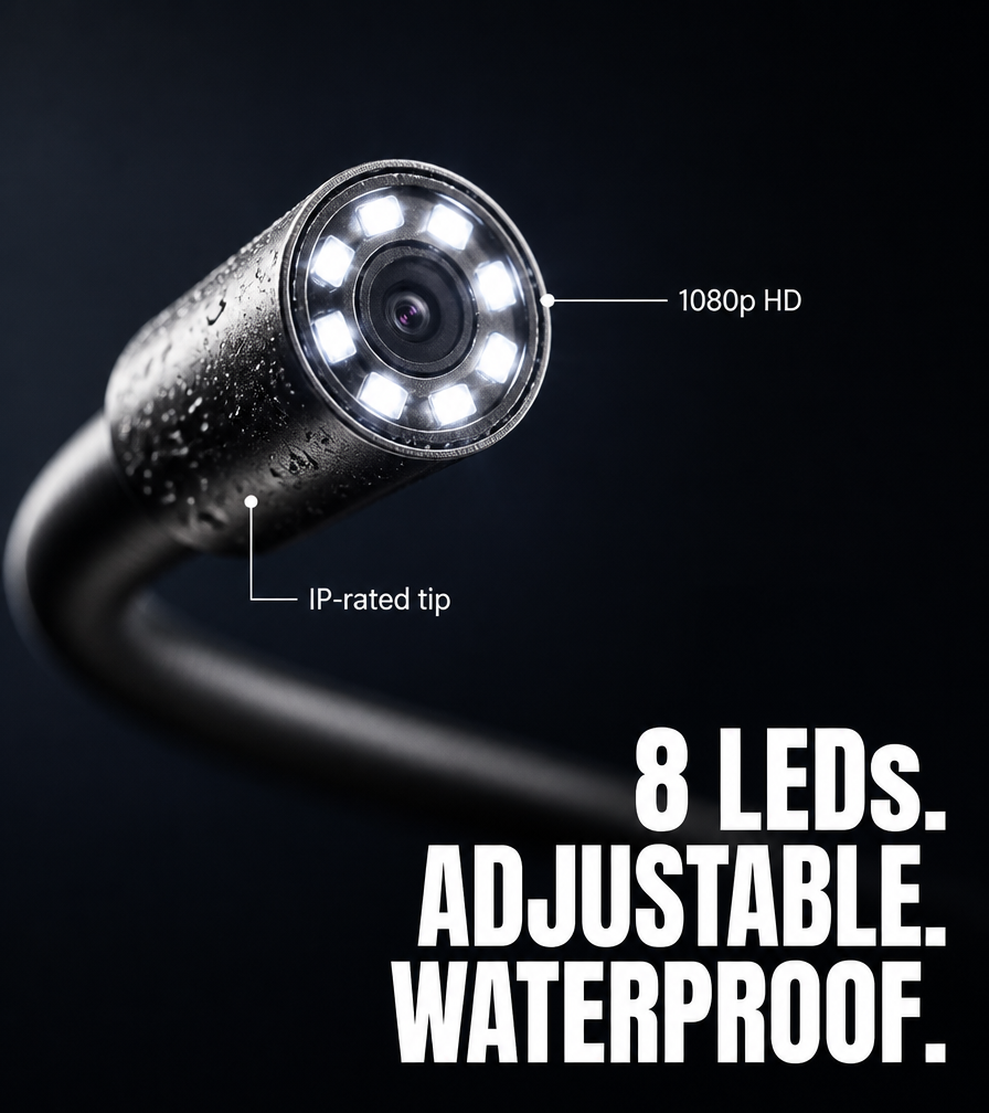 TubeScope™ — See Hidden Problems Instantly and Fix Like a Pro