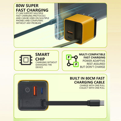 ThriveCharge™ — Power Up Fast and Stay Tangle-Free Wherever You Go
