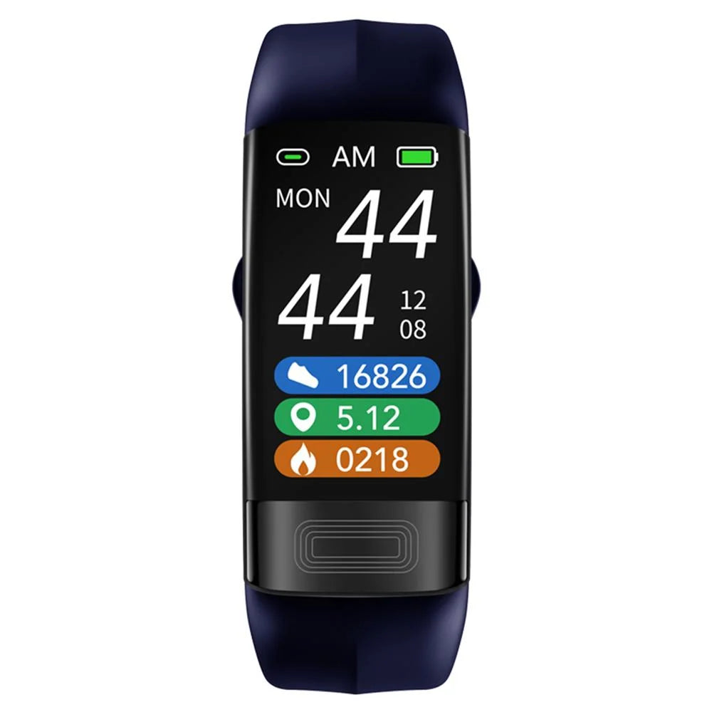 FDA-Certified Wrist Blood Pressure Monitor with ECG, Heart Rate, SpO2, and Sleep Tracker