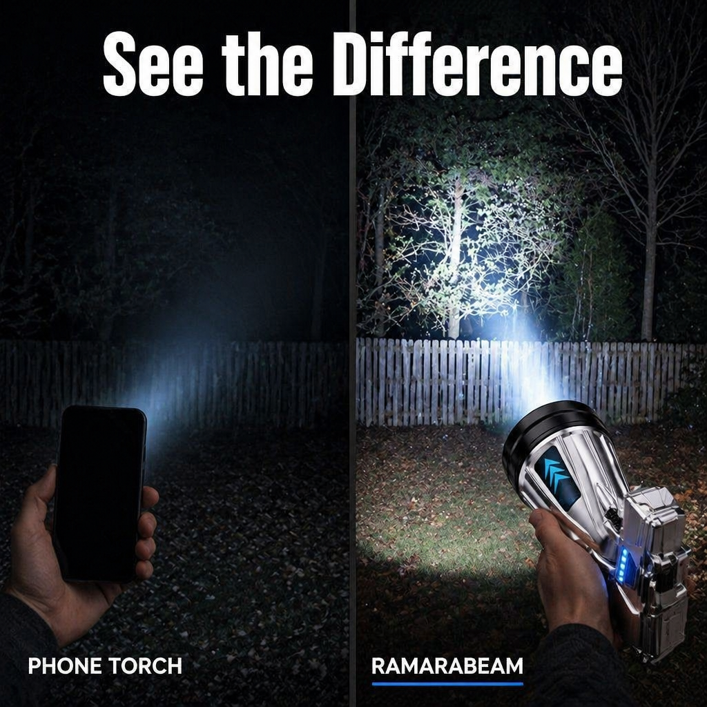 RamaraBeam™ — Send a Beam Beyond the Trees and Power Up Your Phone Too