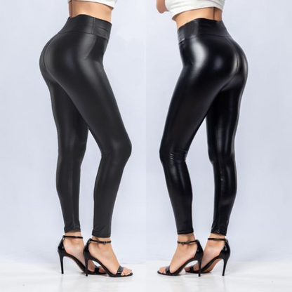 LumaLuxe™ Gloss Leggings — Sculpt Your Curves and Shine with Unstoppable Confidence Every Step