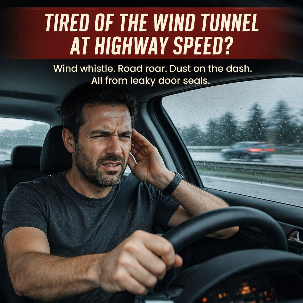 QuietEdge™ — Crush Road Noise and Dust for Serene, Spotless Drives Every Time