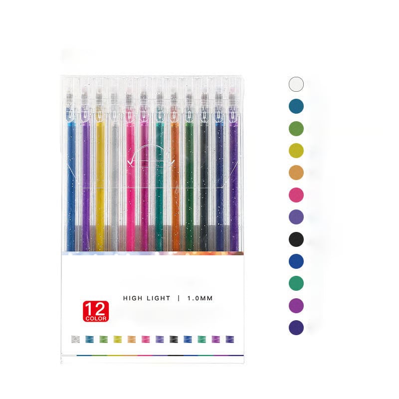 VividAura™ Gel Pens — Ignite Your Creativity with Vivid, Smudge-Proof Brilliance Every Time