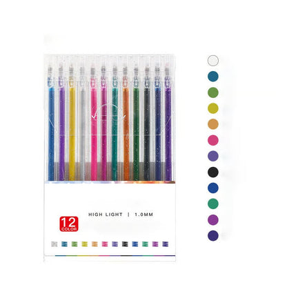 VividAura™ Gel Pens — Ignite Your Creativity with Vivid, Smudge-Proof Brilliance Every Time