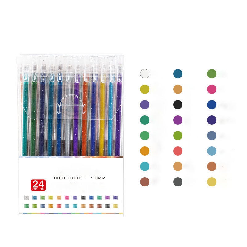 HaloHue™ Gel Pens — Unleash Vivid, Smudge-Proof Color That Brings Every Idea to Life