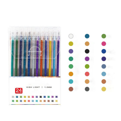 HaloHue™ Gel Pens — Unleash Vivid, Smudge-Proof Color That Brings Every Idea to Life
