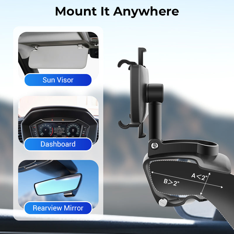 VersaHold™ — Drive Calm and Take Command with Effortless One-Handed Control