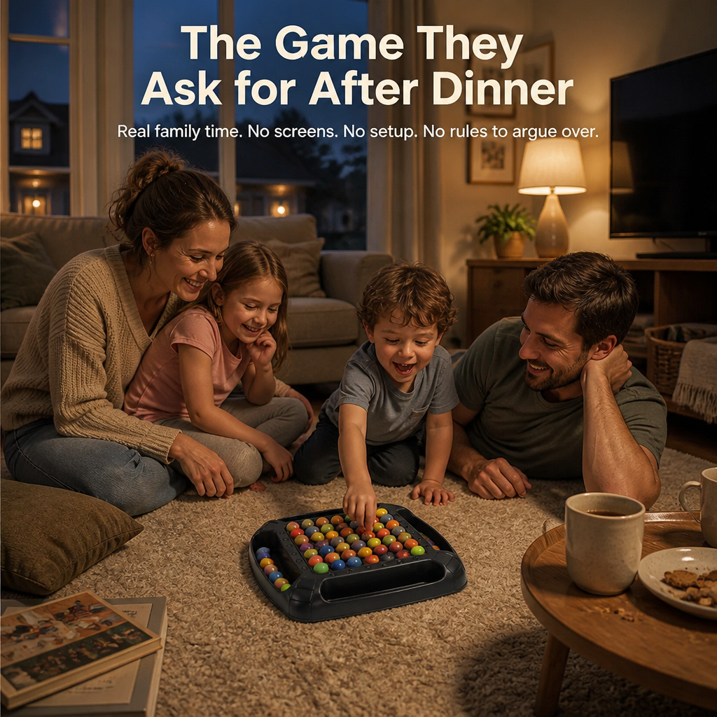BrilliMarbles™ — Dash to Match Colors, Claim the Marbles, Outsmart the Family