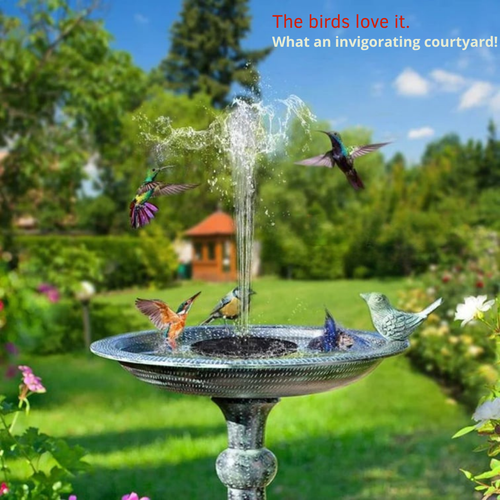 SolarSerene™ Fountain — Transform Your Garden into a Peaceful, Sunlit Sanctuary