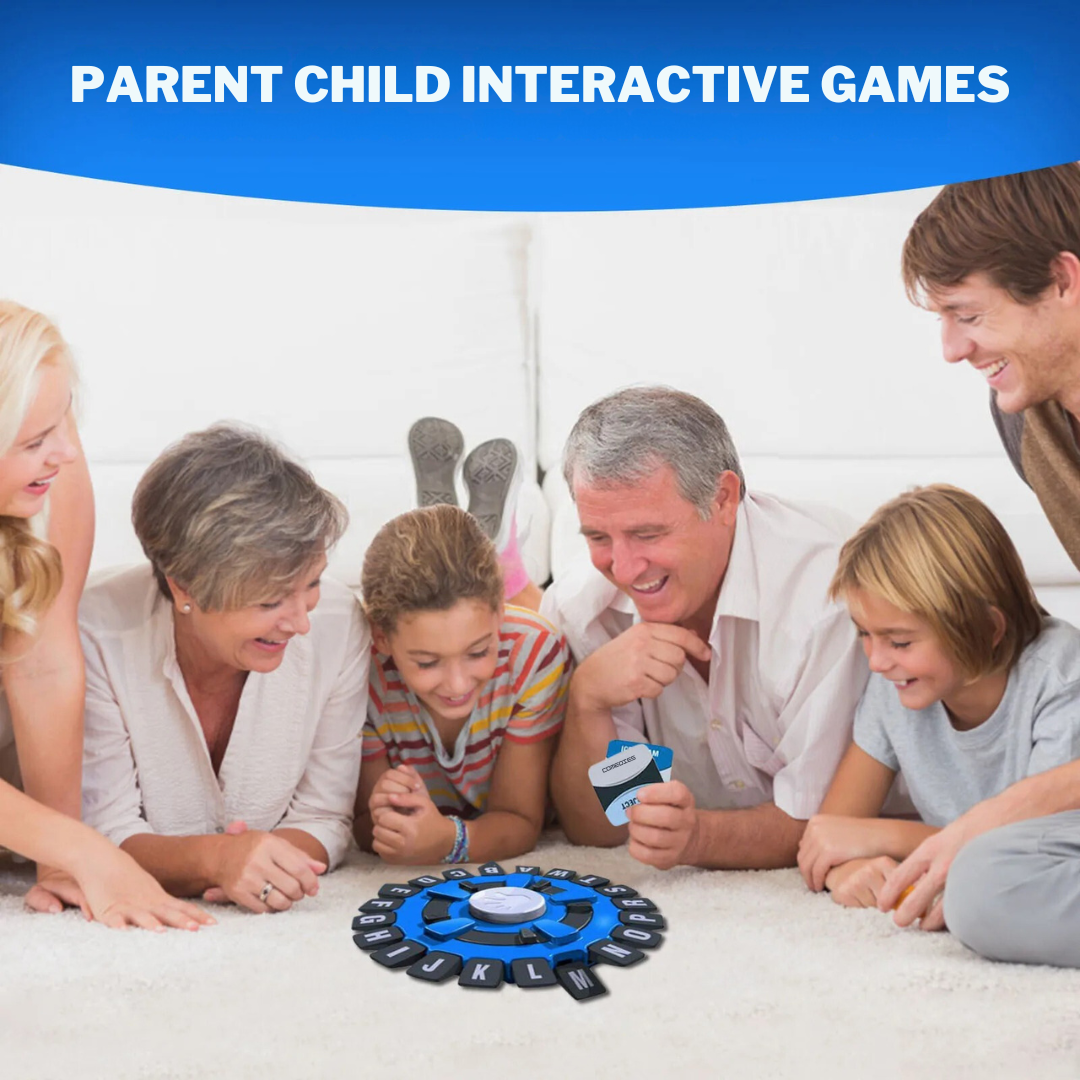 BlazeSpin™ Word Wheel — Ignite Fierce Fun and Lightning-Fast Game Nights