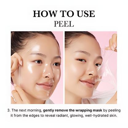 RejuvaSilk™ Collagen Night Wrap — Wake Up to Firm, Radiant Skin That Glows with Youthful Bounce