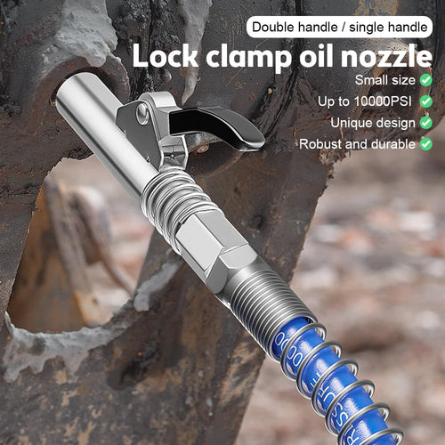 GripMaster™ — Conquer Grease Jobs Fast with Zero Leaks and One-Handed Control