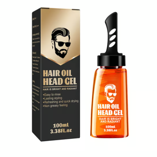 StratoHold™ Precision Styling Gel Comb — Master Every Strand with Flake-Free, Nourishing Hold That Lasts All Day