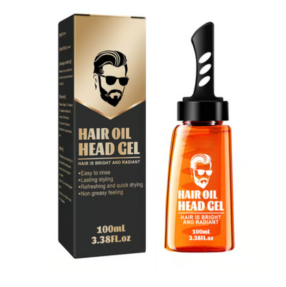StratoHold™ Precision Styling Gel Comb — Master Every Strand with Flake-Free, Nourishing Hold That Lasts All Day