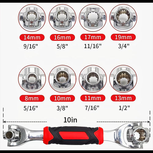 SteelSwift™ 48-IN-1 Multi-Wrench — Master Every Bolt with Effortless Speed and Power