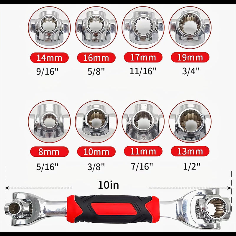 SteelSwift™ 48-IN-1 Multi-Wrench — Master Every Bolt with Effortless Speed and Power