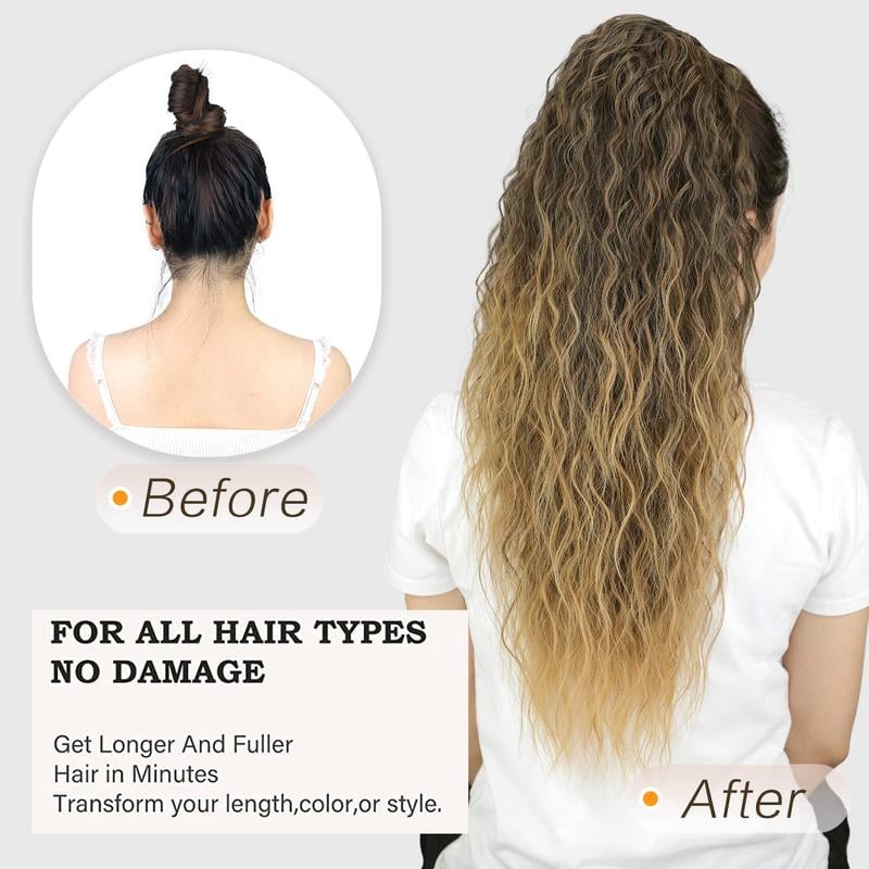 LuxiFemme™ — Unlock Instant Volume and Confidence with Effortless, Flawless Ponytails