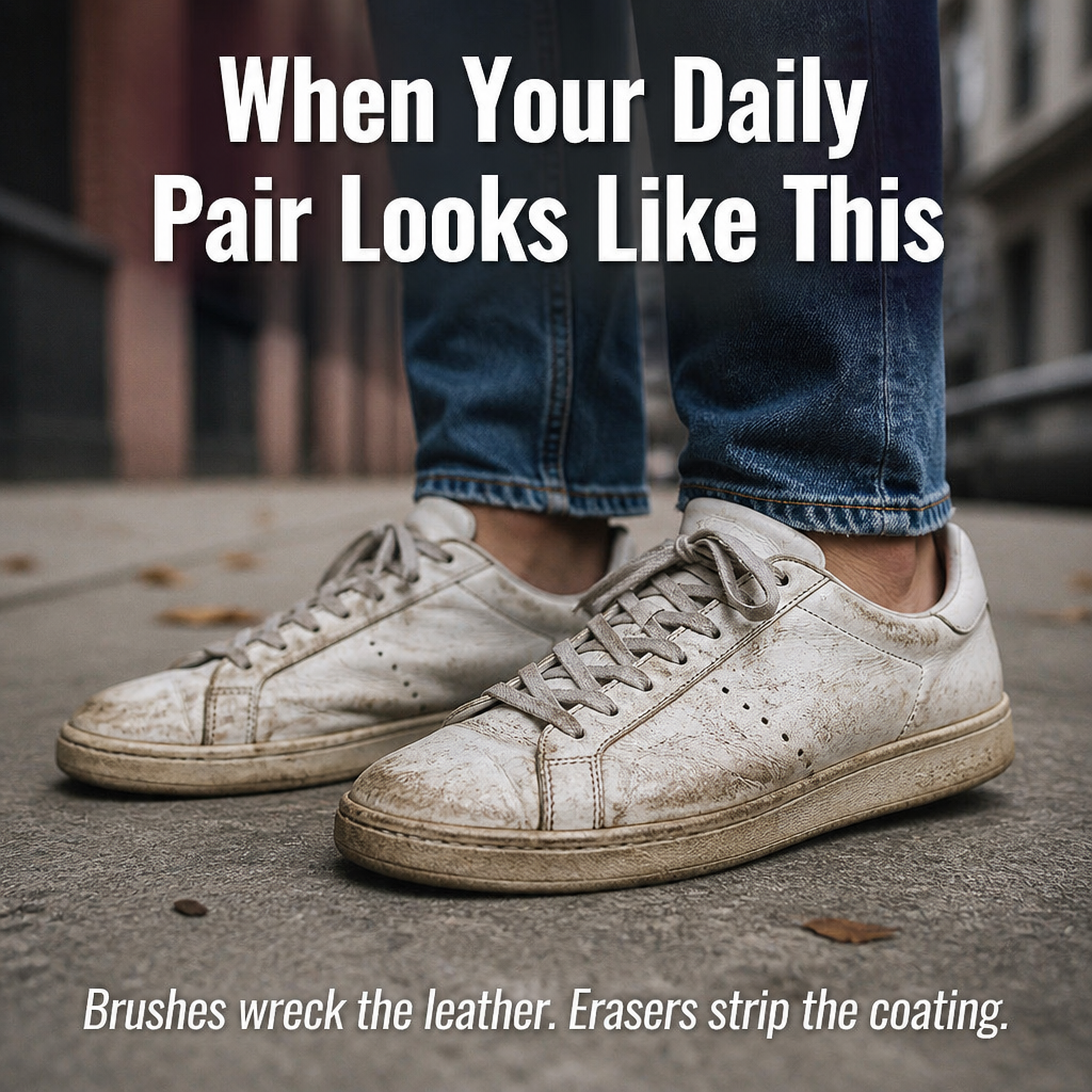 RevitaShine™ Cleaning Cream — Instantly Erase Dirt and Yellowing for Sneakers That Look Brand New