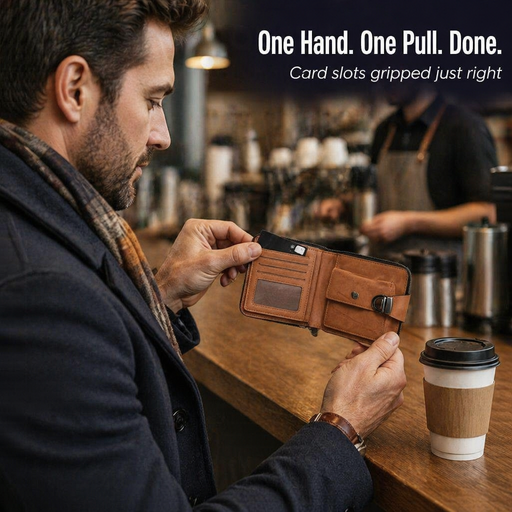 RamseyRetro™ Wallet — Slim Your Pocket and Sharpen Your Everyday Carry