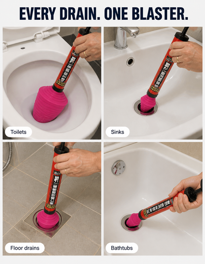 PipePulse™ — Blast Away Clogs Instantly and Take Back Your Home Peace