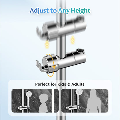 StreamSense™ — Snap Into Perfect Shower Comfort Without a Single Scratch