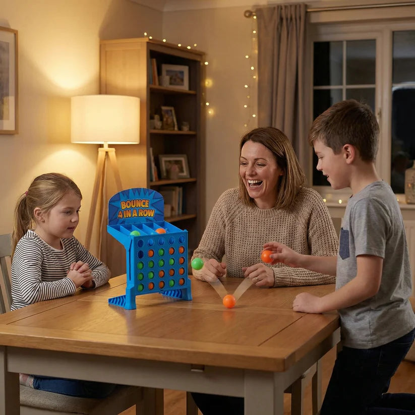 BounceStorm™ — Ignite Fierce Family Rivalries with Lightning-Fast Reflex Thrills