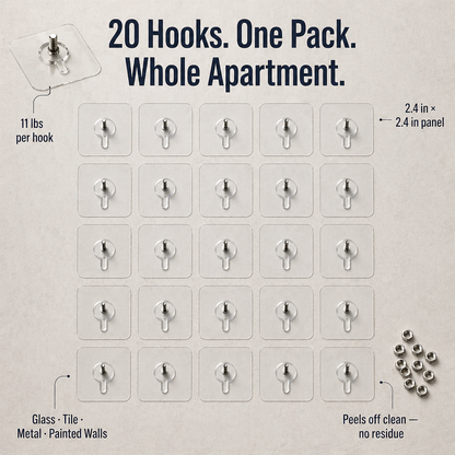 GripTight Pro™ — Hang Heavy Gear Anywhere Without Drills, Damage, or Drama