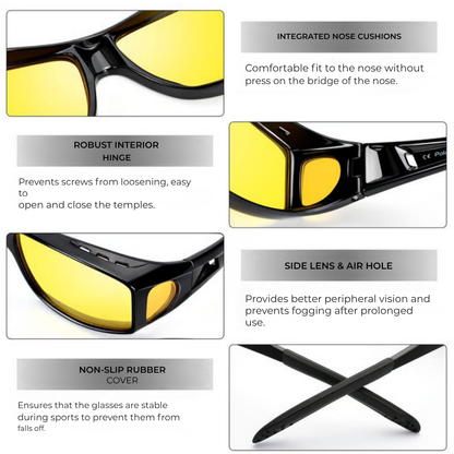 NightGuard Pro™ — Drive Fearlessly with Crystal-Clear, Glare-Free Night Vision