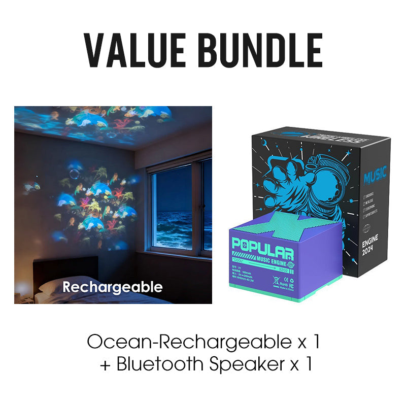 OceanAura™ — Drift Into Instant Calm with Mesmerizing Ocean Waves