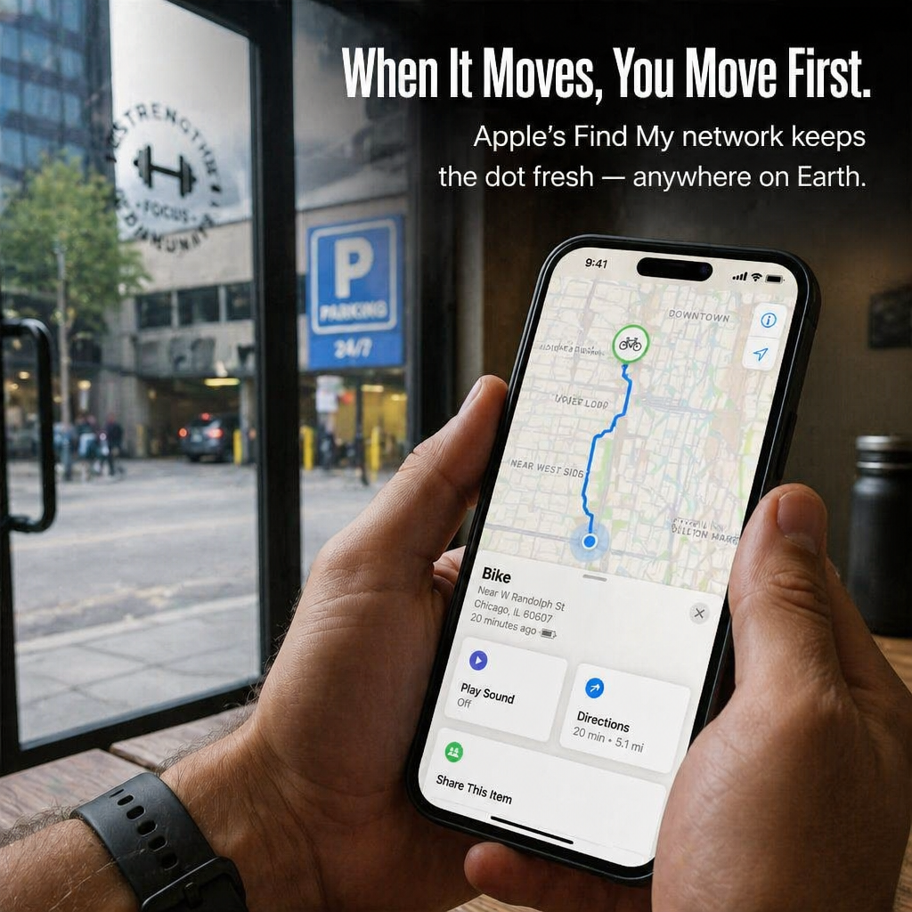 RavenTag™ — Invisible, Unbreakable Tracking That Brings Your Ride Home Safely