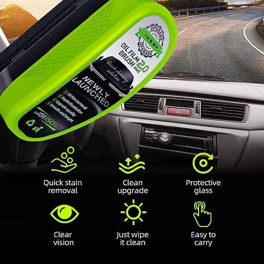 CrystalPure™ — Instantly Clear Glass for Safer, Stress-Free Driving