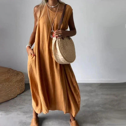 SolaraSilk™ Dress — Feel the Breeze, Flaunt Your Freedom All Day