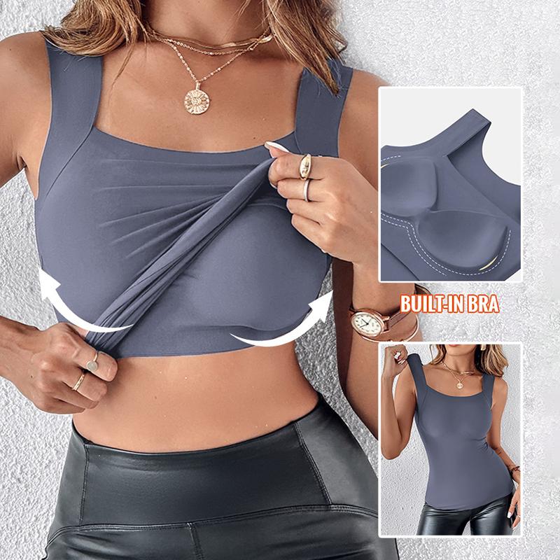 VivifyLuxe™ Tank — Unshakable Comfort That Shapes Your Confidence All Day