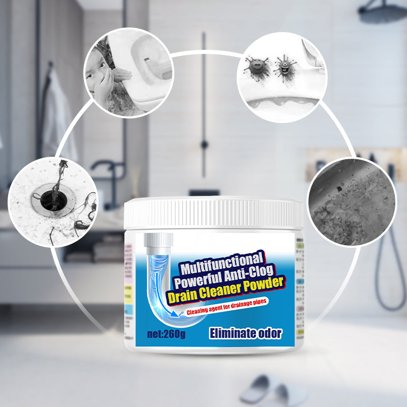 PureStream Powder™ — Blast Away Clogs and Enjoy Instant, Fresh-Flowing Drains