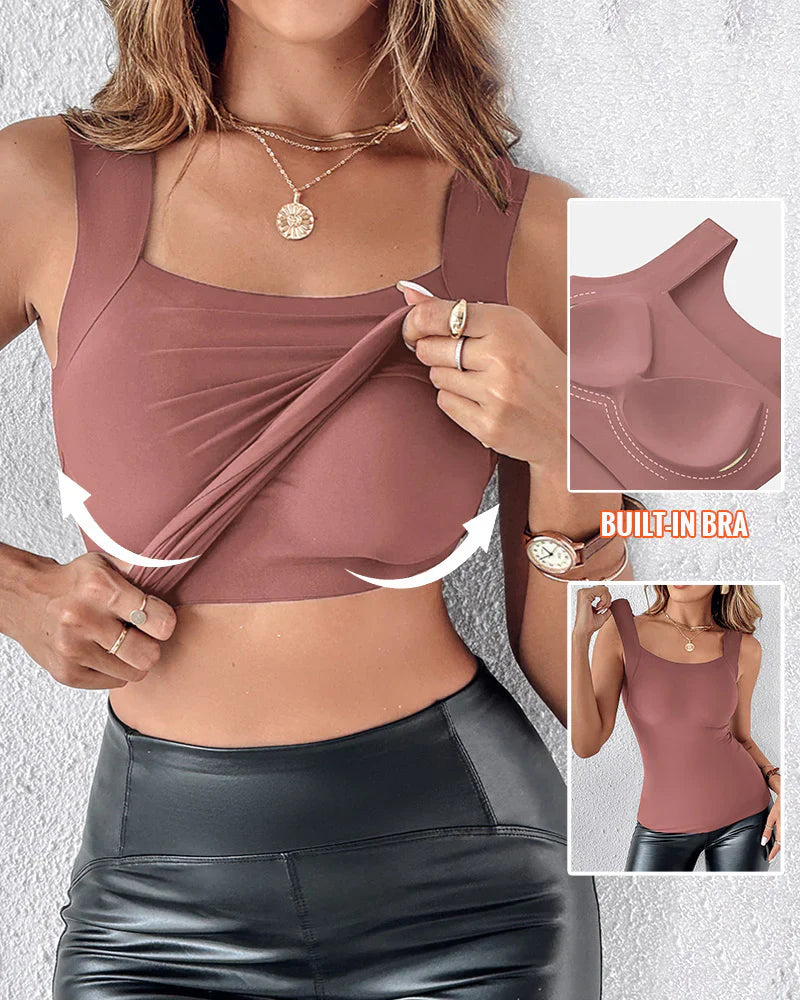 VivifyLuxe™ Tank — Unshakable Comfort That Shapes Your Confidence All Day