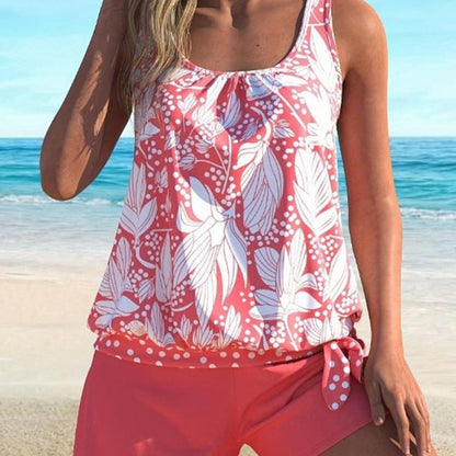 LumaWave™ Tankini Set — Unleash Bold Curves and Effortless Beach Confidence