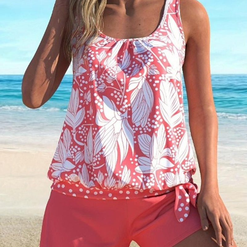 LumaWave™ Tankini Set — Unleash Bold Curves and Effortless Beach Confidence