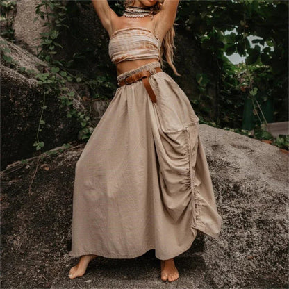 VelaSway™ Maxi Skirt — Effortless Comfort and Chic Style That Moves With You All Day
