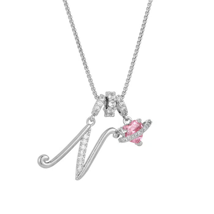 AuraNest™ 3-Layer Initial Necklace — Wear Your Story in Radiant Gold and Effortless Elegance