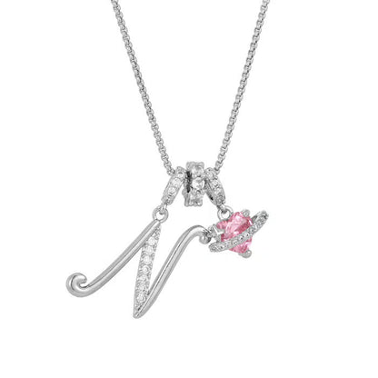 AuraNest™ 3-Layer Initial Necklace — Wear Your Story in Radiant Gold and Effortless Elegance