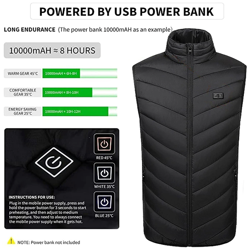 BlazeShell™ Heated Vest — Ignite Your Body, Crush Winter’s Chill, and Move Free