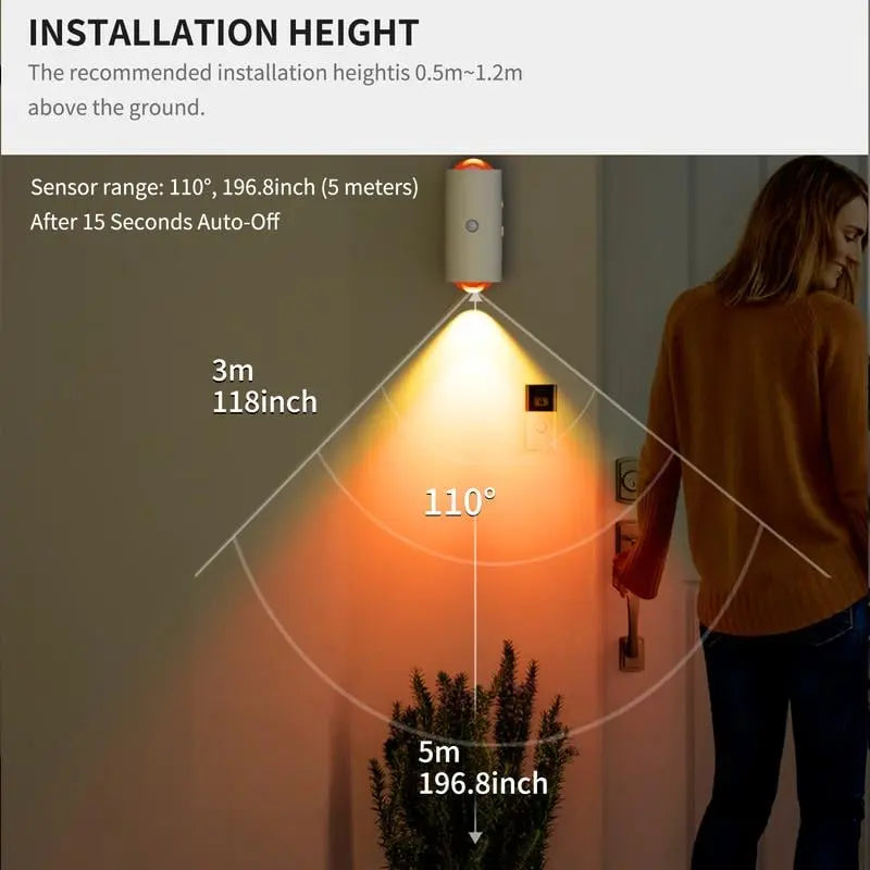LumaGlow™ — Effortless Nightlight That Wraps You in Calm, Confident Safety