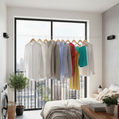 FlexiLine™ — Unlock Instant Space Freedom and Banish Laundry Clutter Forever