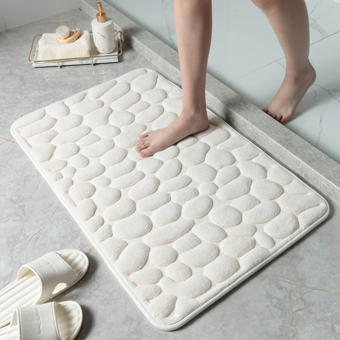 SureStep™ — Cozy Confidence and Rock-Solid Safety Beneath Every Step