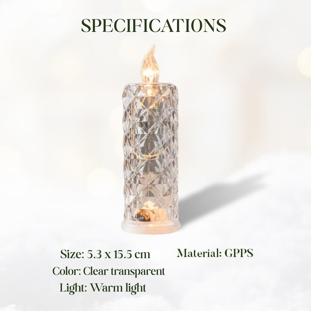 LumiraGlow™ — Captivate Your Senses with Safe, Sparkling Ambiance Every Night