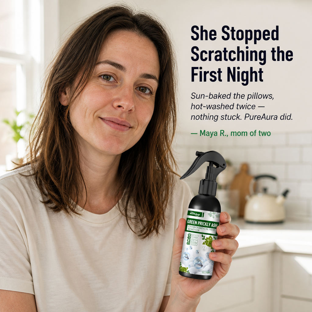 MiteGuard™ — Sleep Peacefully Again with Fast, All-Natural Dust Mite Defense